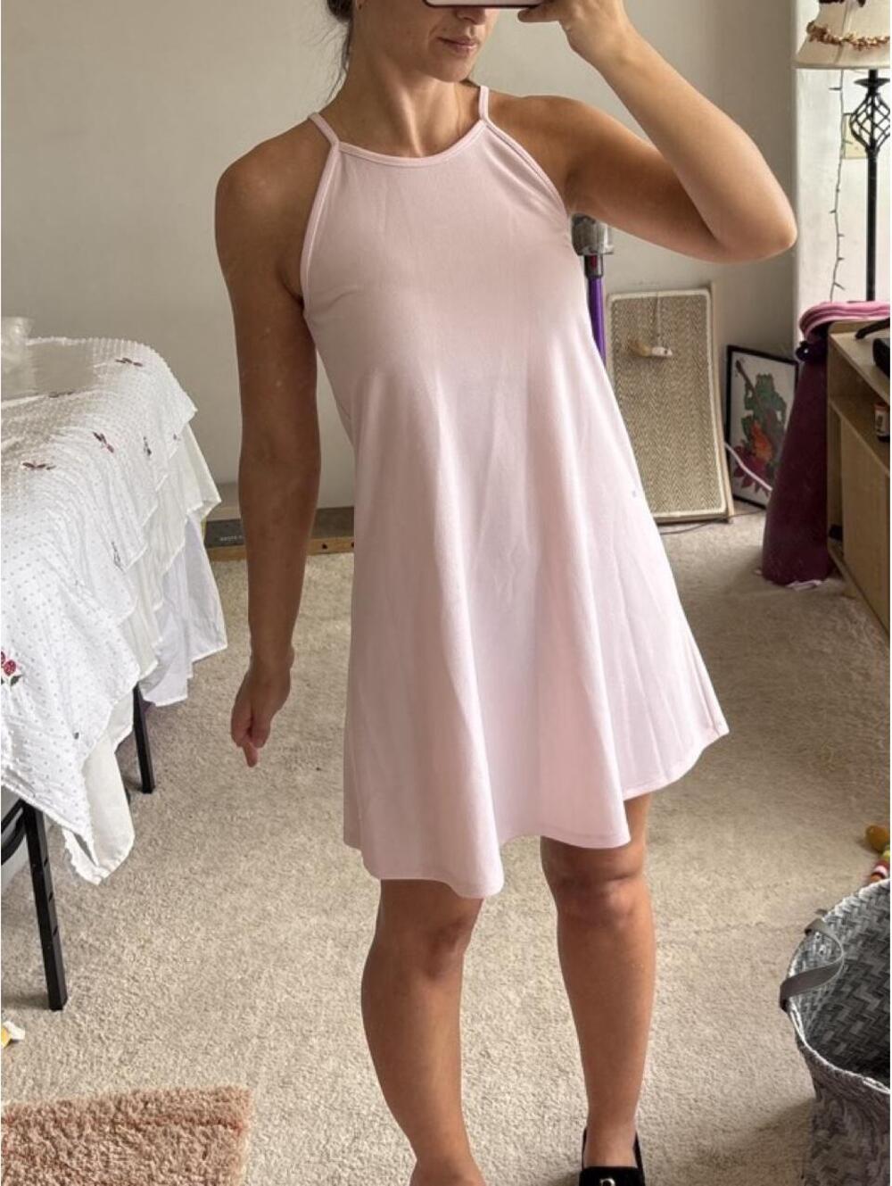 WallFlower Baby Pink Y2K Swing Mini Dress — Small